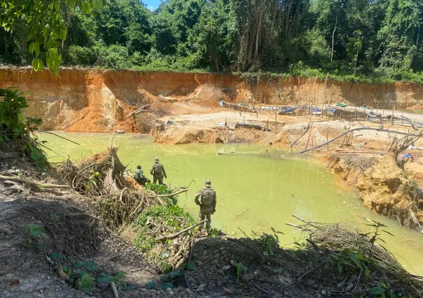 Governo intensifica ações contra garimpo ilegal em terras indígenas da Amazônia