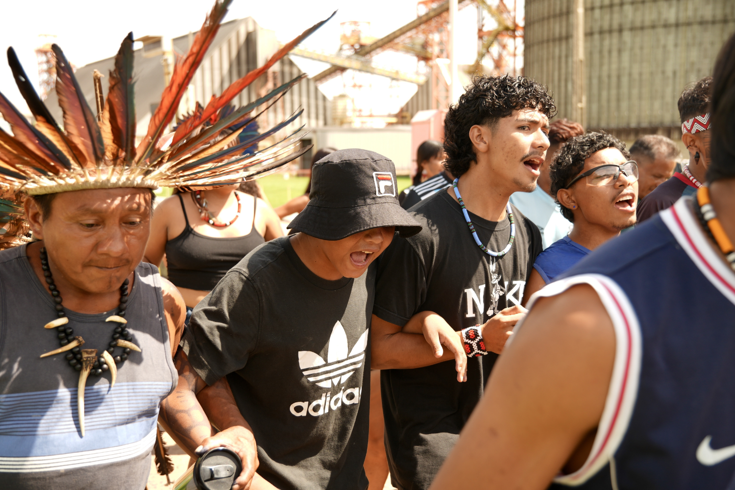 Protesto indígena mantém terminal de grãos ocupado no oeste do Pará