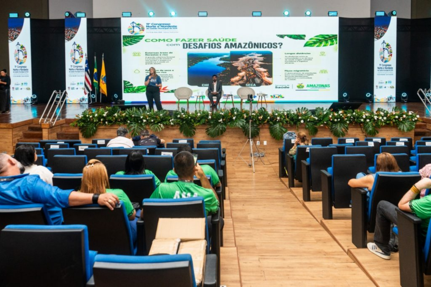 Amazonas apresenta soluções para levar saúde a longas distâncias e reforça debate sobre atendimento na Amazônia