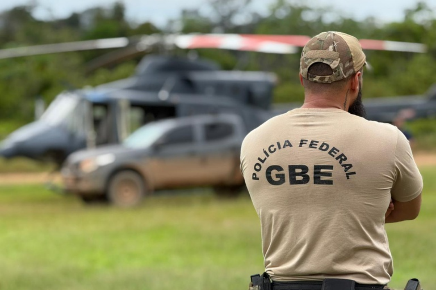 PF combate garimpo ilegal na divisa entre Pará e Amapá e atinge sete áreas de exploração na Amazônia
